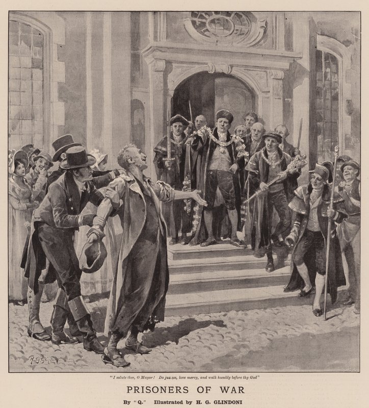 Jeńcy wojenni autorstwa Henry Gillard Glindoni