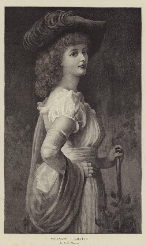 Księżniczka Czaruś autorstwa Henry Jones Thaddeus