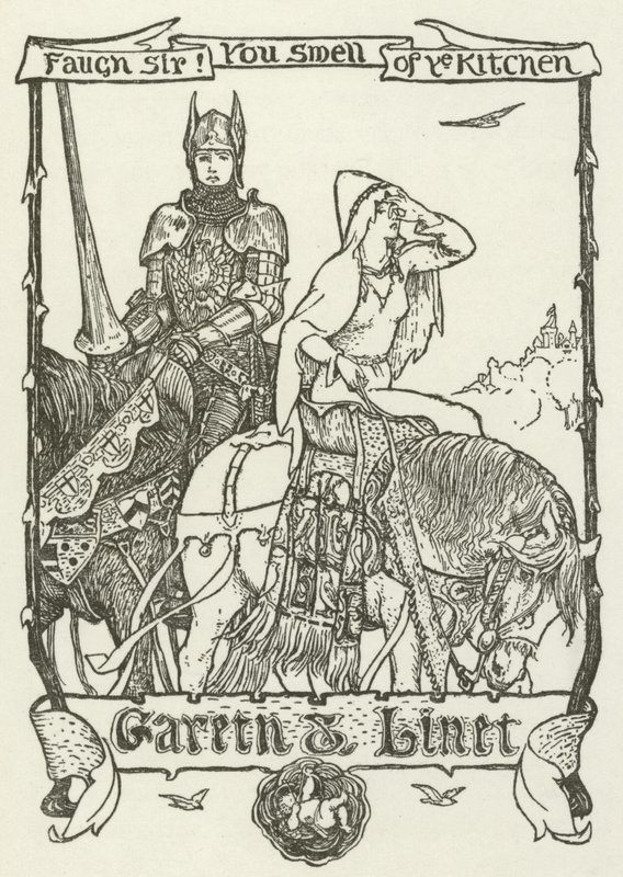 Gareth i Linet autorstwa Henry Justice Ford