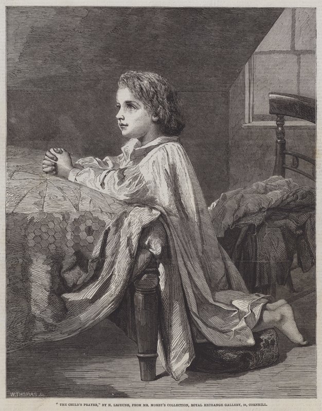 Modlitwa Dziecka autorstwa Henry Lejeune