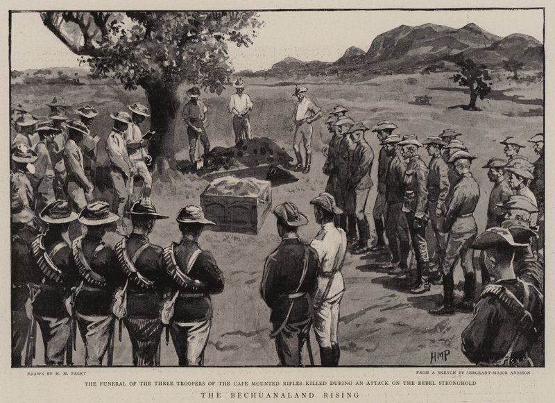 Powstanie Bechuanalandu autorstwa Henry Marriott Paget