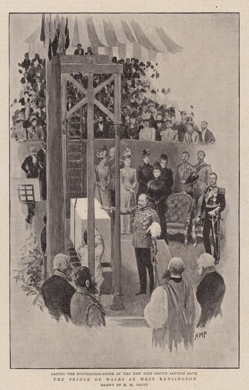 Książę Walii w West Kensington autorstwa Henry Marriott Paget