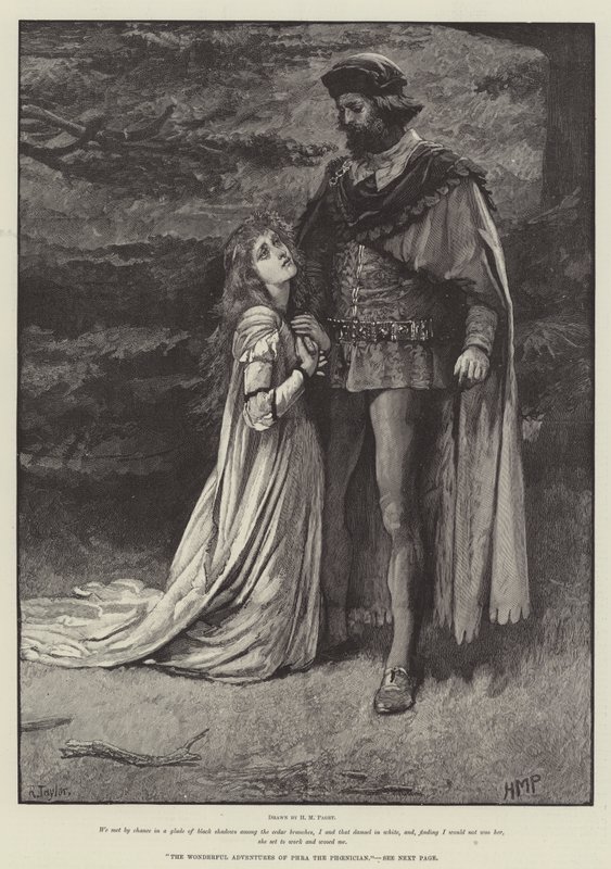 Wspaniałe przygody Fenicjanina Phra autorstwa Henry Marriott Paget