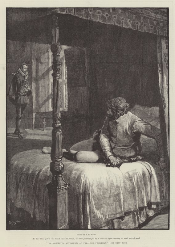 Wspaniałe przygody Fenicjanina Phra autorstwa Henry Marriott Paget