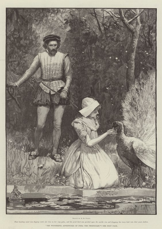 Cudowne przygody Phry Fenicjanina autorstwa Henry Marriott Paget