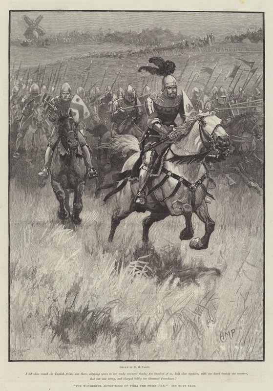 Wspaniałe przygody Fenicjanina Phra autorstwa Henry Marriott Paget