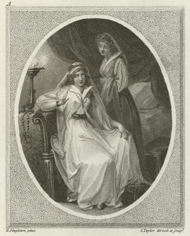 Scena z Otella, autorstwa Williama Szekspira autorstwa Henry Singleton