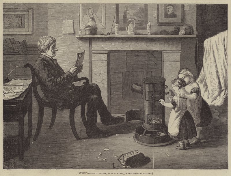 Cichy autorstwa Henry Stacey Marks