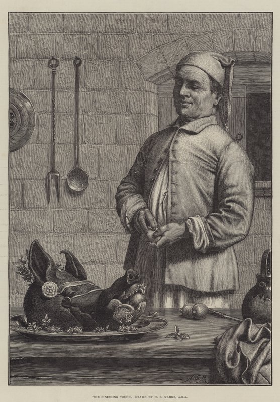 Wykończeniowy dotyk autorstwa Henry Stacey Marks