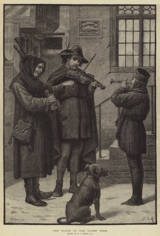 Czekanie w dawnych czasach autorstwa Henry Stacey Marks