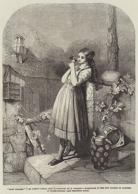 Mein Voglein, mój śliczny ptaszek autorstwa Henry Warren
