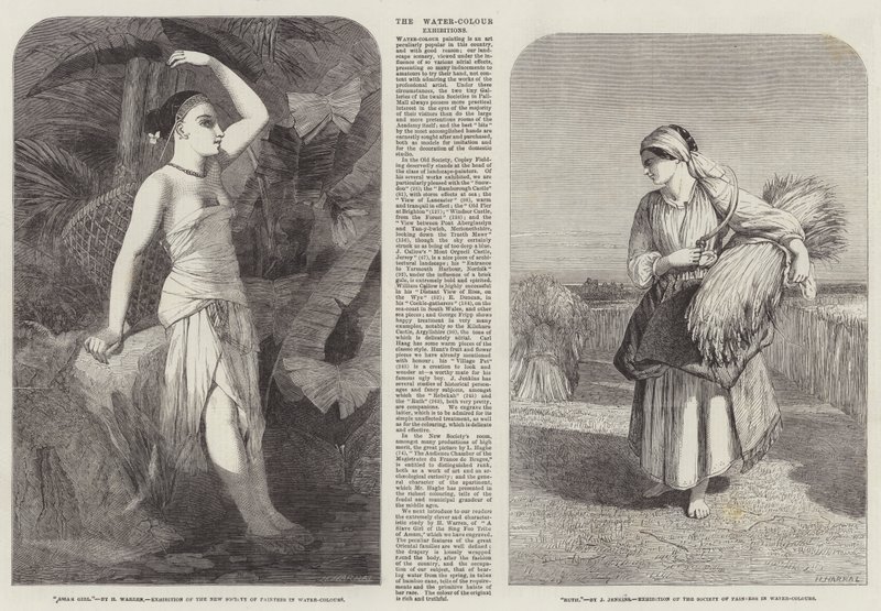Wystawy akwareli autorstwa Henry Warren