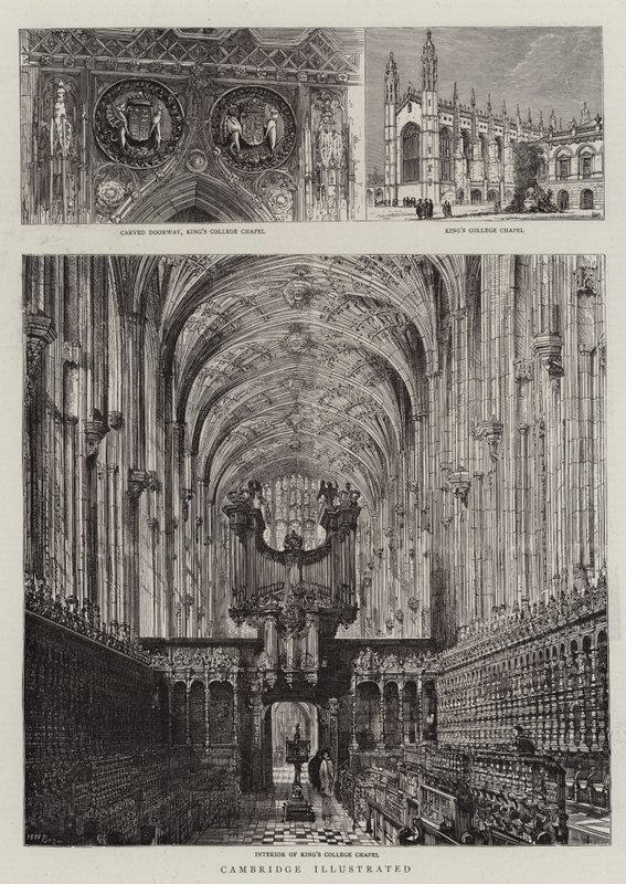 Ilustrowane przez Cambridge autorstwa Henry William Brewer