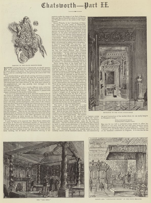 Chatsworth autorstwa Henry William Brewer