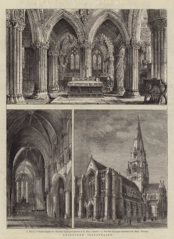 Edynburg Ilustrowany autorstwa Henry William Brewer