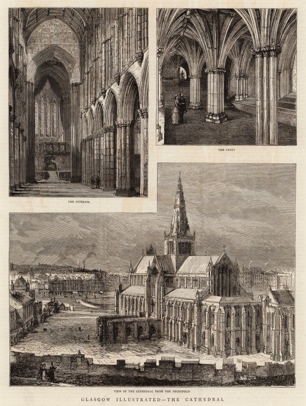 Glasgow Ilustrowane, Katedra autorstwa Henry William Brewer