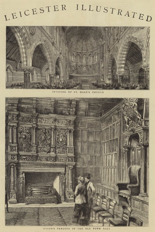 Leicester Ilustrowany autorstwa Henry William Brewer