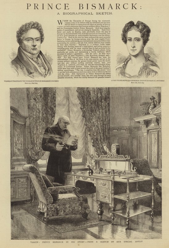 Książę Bismarck autorstwa Henry William Brewer