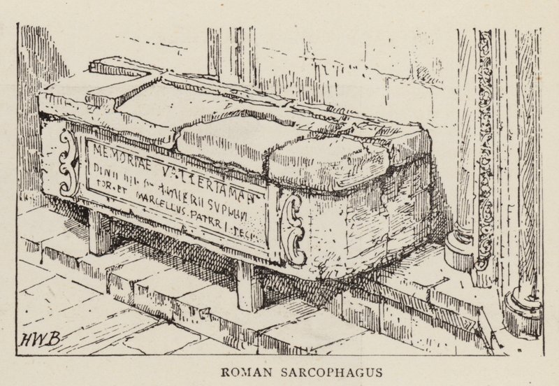 Rzymski sarkofag autorstwa Henry William Brewer