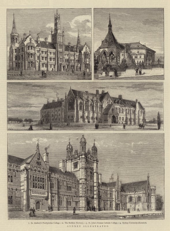 Sydney Ilustrowane autorstwa Henry William Brewer