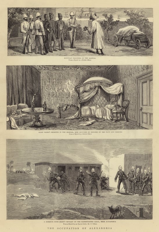 Okupacja Aleksandrii autorstwa Henry William Brewer