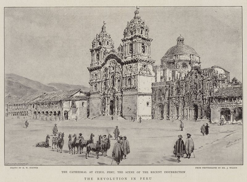 Rewolucja w Peru autorstwa Henry William Brewer
