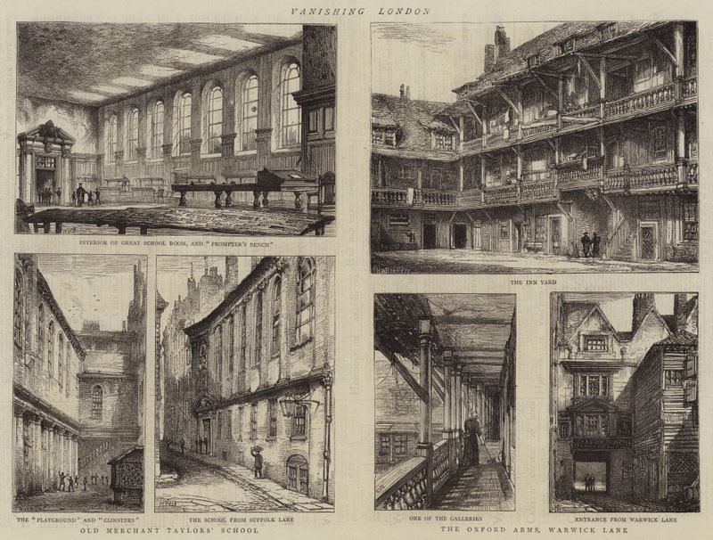 Znikający Londyn autorstwa Henry William Brewer