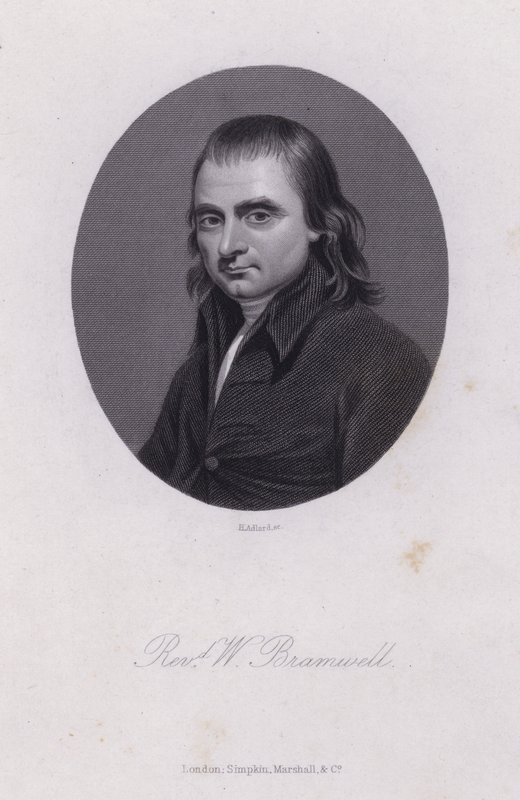 William Bramwell, angielski kaznodzieja metodysta (grawerowanie) autorstwa Henry Adlard