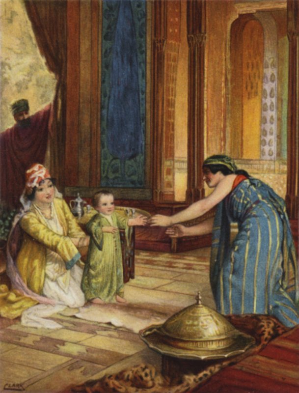 Dom kupca w Damaszku (kolor lito) autorstwa Henry Andrew Harper