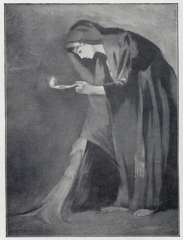Kobieta ze Wschodu szukająca zgubionej monety (lito) autorstwa Henry Andrew Harper