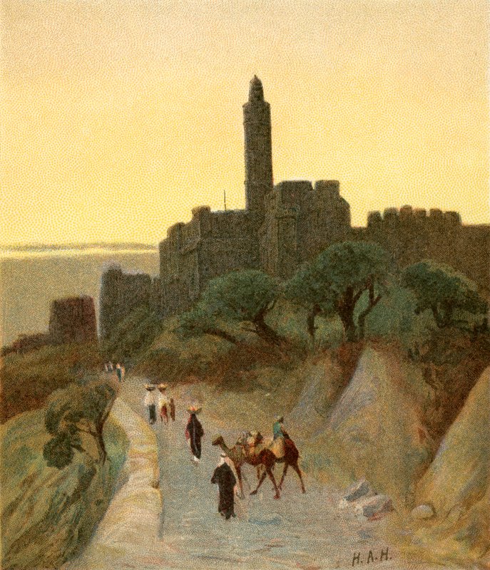 Jerozolima, Wieża Dawida autorstwa Henry Andrew Harper