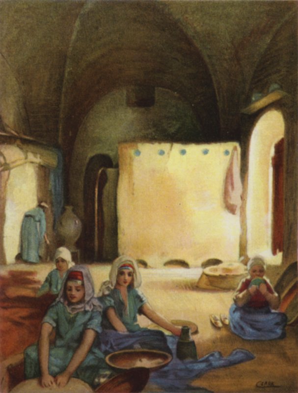 Dom chłopski w Siloam (kolor lito) autorstwa Henry Andrew Harper
