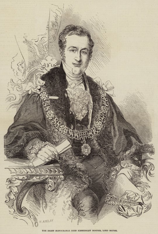 Szanowny John Kinnersley Hooper, Lord Mayor autorstwa Henry Anelay