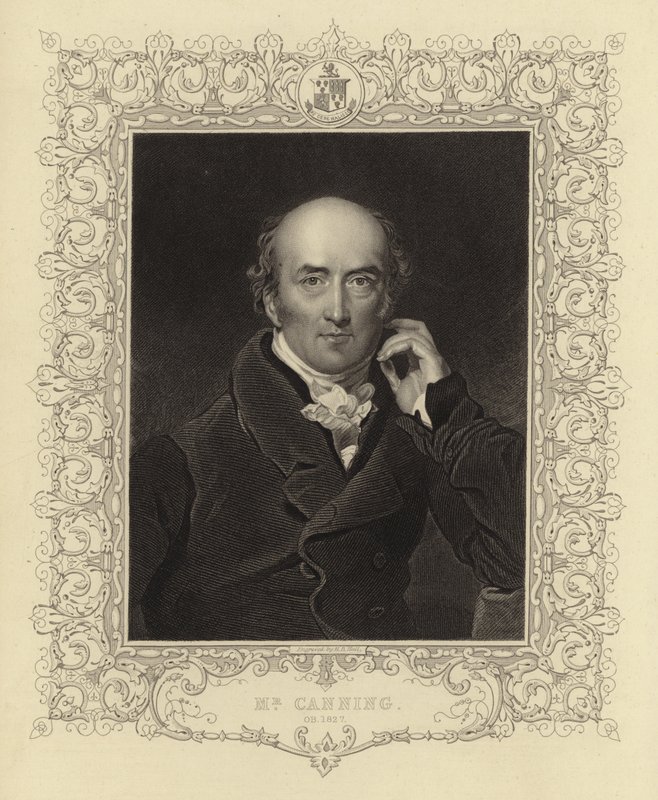 Pan Canning, 1827 r. autorstwa Henry Bryan I Hall