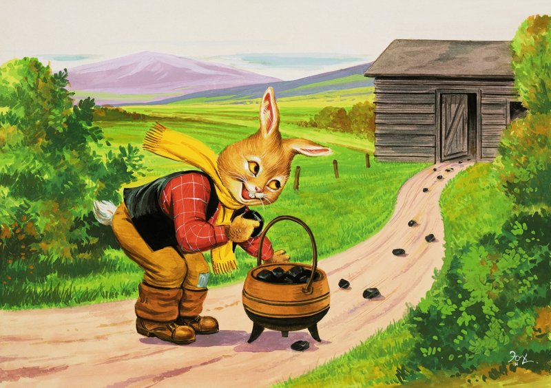 Niedźwiedź Królik autorstwa Henry Charles Fox