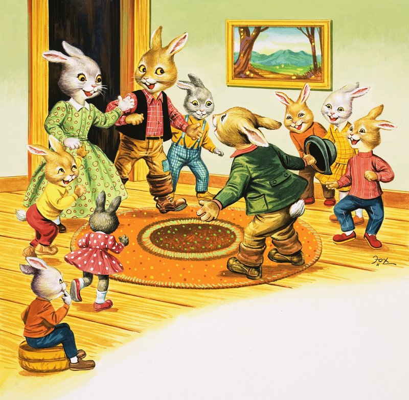 Niedźwiedź Królik autorstwa Henry Charles Fox
