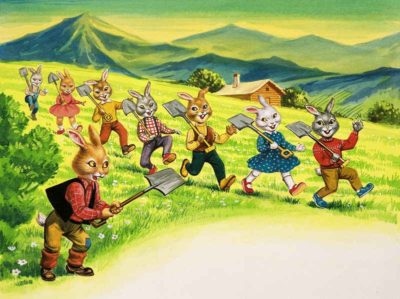 Niedźwiedź Królik autorstwa Henry Charles Fox