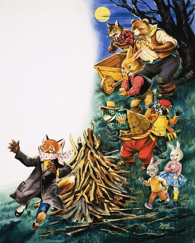 Brer Królik autorstwa Henry Charles Fox