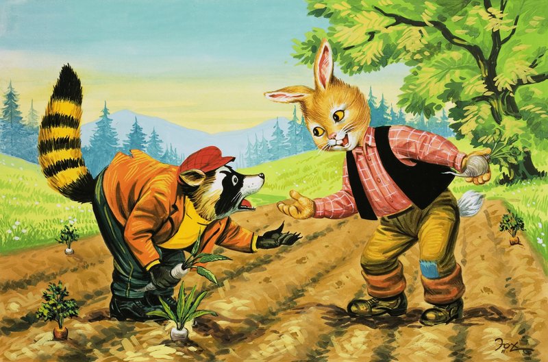 Brer Królik autorstwa Henry Charles Fox