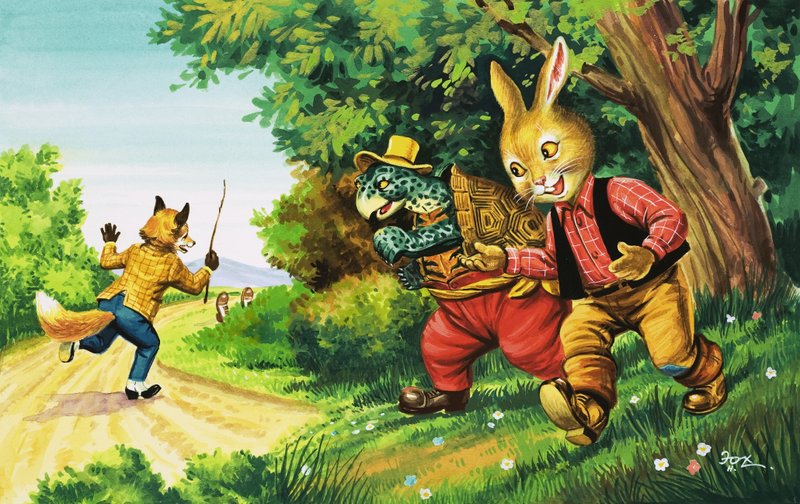 Brer Królik autorstwa Henry Charles Fox