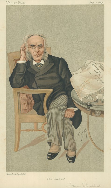 Pan Francis Schnadhorts autorstwa Henry Charles Seppings Wright