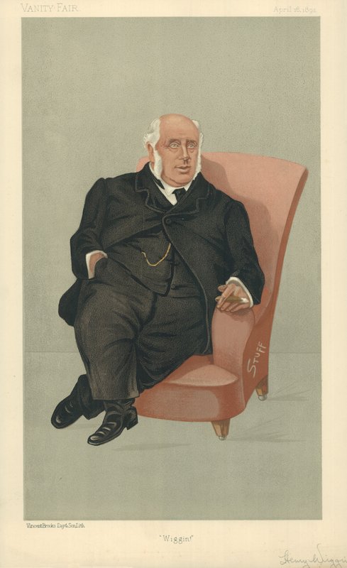 pan Henry Wiggin autorstwa Henry Charles Seppings Wright