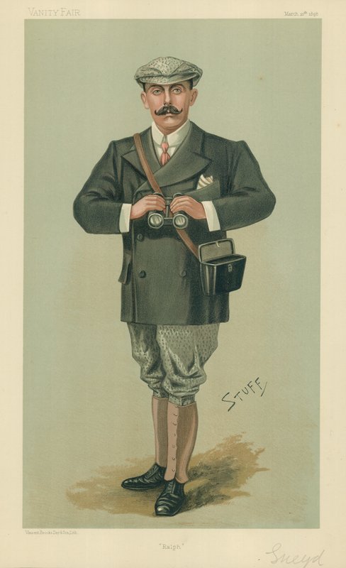 Pan Ralph Sneyd, Ralph, 10 marca 1898, komiks Vanity Fair autorstwa Henry Charles Seppings Wright