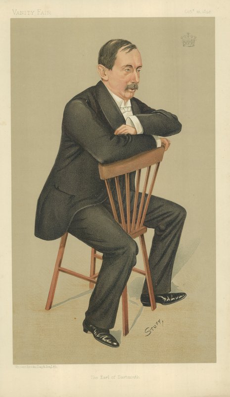 Hrabia Dartmouth autorstwa Henry Charles Seppings Wright