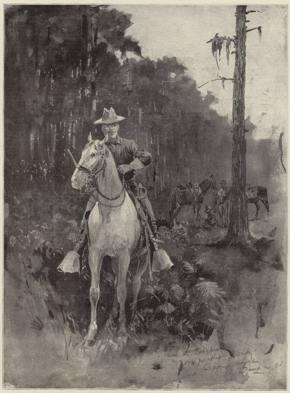 Wojna hiszpańsko-amerykańska autorstwa Henry Charles Seppings Wright