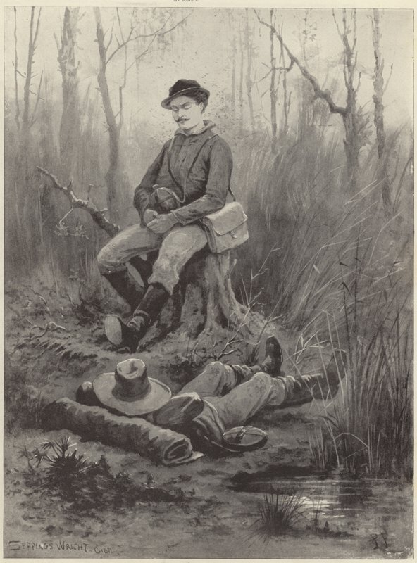 Wojna hiszpańsko-amerykańska autorstwa Henry Charles Seppings Wright