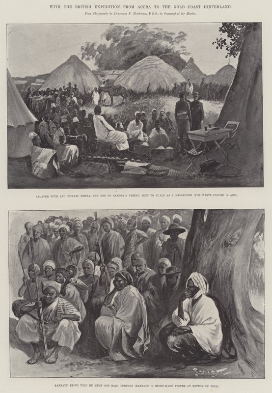 Z Brytyjską Ekspedycją z Akry do Złotego Wybrzeża autorstwa Henry Charles Seppings Wright