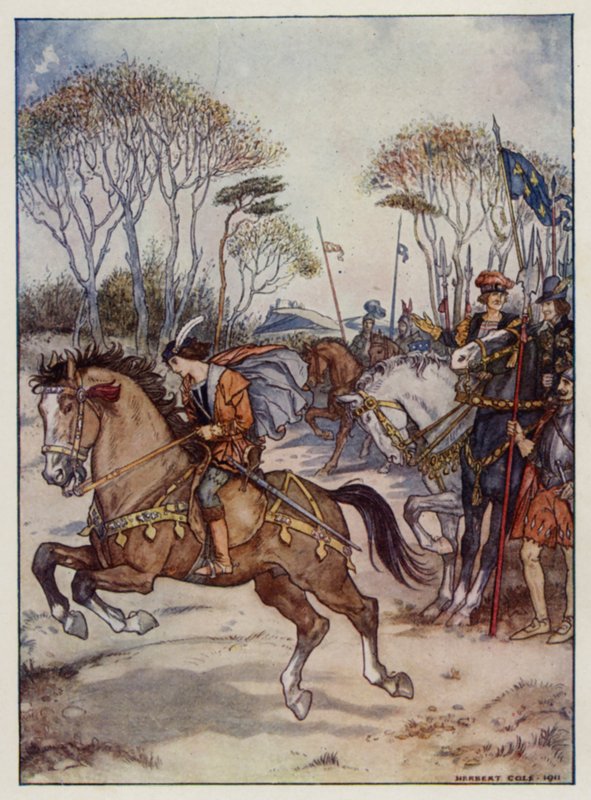 Wspaniała wystawa jeździectwa (litografia kolorowa) autorstwa Henry Cole