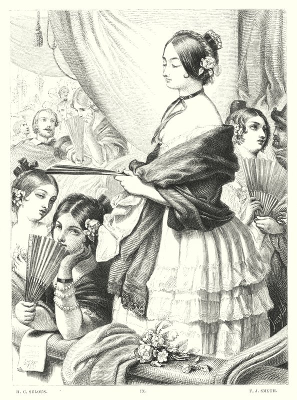 Childe Harold Lorda Byrona, Canto I, strofa 72 (grawerowanie) autorstwa Henry Courtney (after) Selous