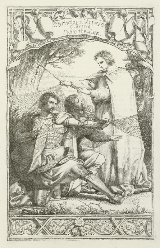 Ilustracja do "Wędrówki Pielgrzyma" Johna Bunyana autorstwa Henry Courtney Selous